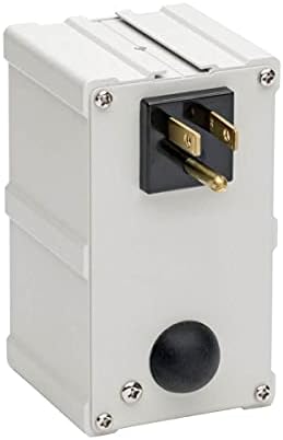 Tripp Lite Isobar ISOBLOK2-0 Industrial Heavy Duty Outlet Extender – Rugged Surge Protector Power Strip with 2 Grounded Outlets, Direct Plug-in Metal Design for Workshop & Garage Use – EMI/RFI Noise Filtering for Enhanced Equipment Safety and Efficiency