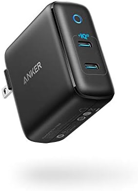 Anker Power Port III Duo 40 W USB-C Fast Charger – Dual-Port, Foldable Travel Charger with Power IQ 3.0 for i Phone 15 Series, Galaxy, Pixel, i Pad & More – Optimal Charging Speed & Enhanced Device Compatibility