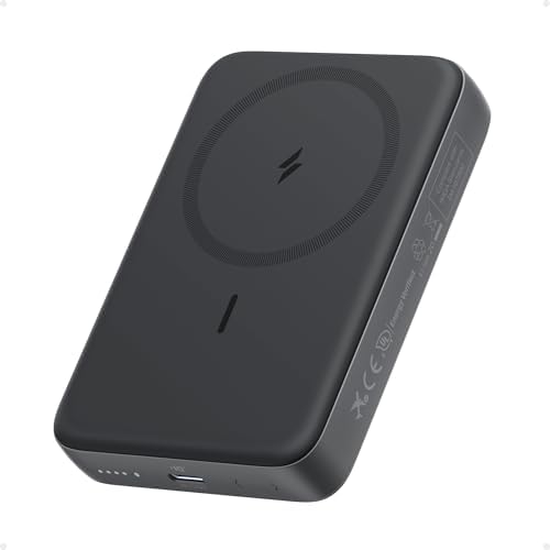 ANKER Zolo Magnetic Power Bank 10,000 m Ah – Ultra-Compact Wireless Charger with 30 W Fast Charging, Durable & Skin-Friendly Design for Seamless i Phone 16/15/14 Compatibility, Perfect for On-the-Go Power Solutions