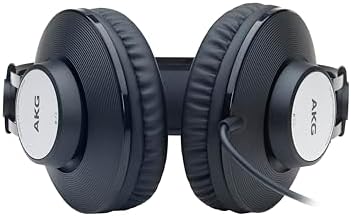 Experience Unmatched Audio Precision with AKG K72 Professional Closed-Back Studio Headphones – Lightweight Over-Ear Design for Exceptional Sound Isolation and Comfort, Featuring 40 mm Drivers for Accurate Mixing and Immersive Listening, Adjustable Fit for Long Sessions, and Detachable Cable for Versatile Compatibility