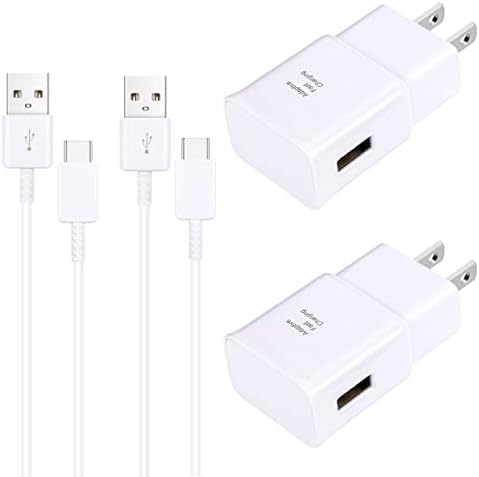 Fast Charging USB Type C Cable for Samsung Galaxy Devices – 6.6 Ft Durable Charger Cord for S25/S24/S23/S22/S21/S20/S10 Series, Note 8/9/10/20 – Enhanced Power Delivery and Universal Compatibility for Optimal Performance