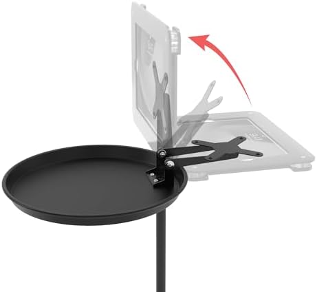 Transform Your Drive with the CTA Adjustable Vehicle Cup Holder Mount – VESA-Compatible Magnetic Tablet Holder with Splash-Proof Enclosure and Integrated Tray for 70 mm to 100 mm Cup Holders – Ultimate Convenience and Safety for On-the-Go Entertainment and Navigation