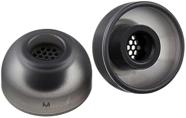 Enhance Your Audio Experience with AZLA Sedna Earfit MAX TWS Earbud Tips (S/MS/M) – Premium Noise-Canceling Silicone Eartips in Dark Gray for Ultimate Comfort and Sound Isolation, Perfectly Compatible with Sony, Samsung, and Sennheiser Wireless Headphones