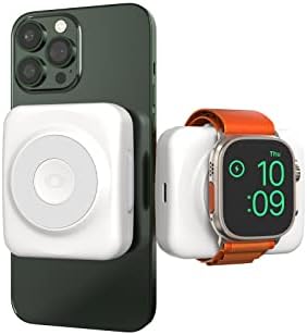 ISDT PB25 DW Dual Magnetic Wireless Power Bank – 7000 m Ah Portable Charger for i Phone, Apple Watch, Samsung & Android Devices – Fast USB-C Charging, Lightweight Design for On-the-Go Users – Enhanced Compatibility & Performance