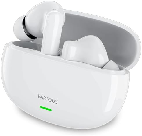 Ultimate True Wireless Earbuds with Cutting-Edge 48 d B Active Noise Cancelling – Bluetooth 5.3 Waterproof Design for Unmatched Sound Quality and Over 24 Hours of Playtime – Seamlessly Compatible with i Phone & Android for Enhanced Listening Freedom