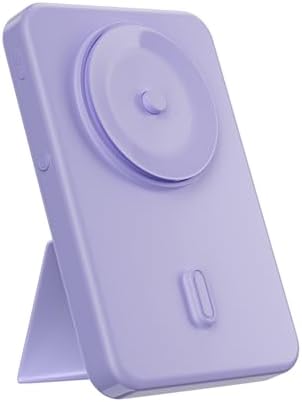 Suction-Enabled 5000 m Ah Wireless Power Bank – Ultra-Fast 22.5 W Portable Charger with USB-C for i Phone 16/15/14/13/12 & Android Devices – Sleek Blue Design for Effortless Charging on the Go