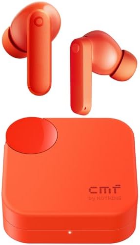 Revolutionary CMF Buds 2 A Wireless Earbuds – 2025 Edition Featuring 42 d B Hybrid Active Noise Cancellation and 12.4 mm Dynamic Bass Drivers for Unmatched Sound Quality – IP54 Waterproof for Sport Enthusiasts with Clear Voice Technology for Crystal-Clear Communication – 8-Hour Playtime with Quick Charge for Uninterrupted Audio on the Go – Customizable EQ Profiles via Nothing X App for Tailored Listening Experiences – Ergonomic Design with Lanyard-Ready Case for Active Lifestyles – Perfect for i Phone & Android Users Seeking Advanced Performance and Seamless Gaming Connectivity – Elevate Your Audio Journey with Cutting-Edge Features and Enhanced Compatibility