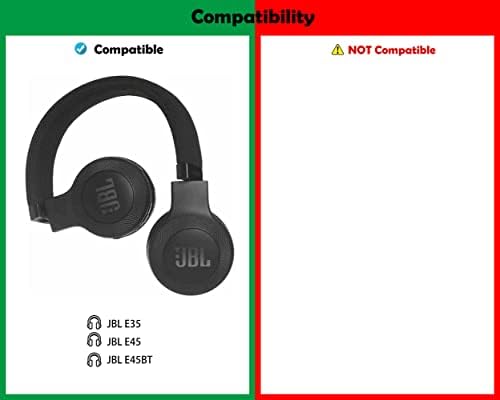 Upgrade Your JBL E45 BT & E35 Headphones with Premium Noise-Blocking Replacement Ear Pads – Ultimate Comfort & Enhanced Sound Quality for Wireless Audio Excellence