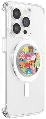 Squishmallow-Inspired Mag Safe Phone Grip & Kickstand – Secure Magnetic Attachment for Effortless Hands-Free Use and Wireless Charging – Stylish Pop Socket Accessory to Elevate Your Mobile Experience with Fun Design and Ultimate Convenience