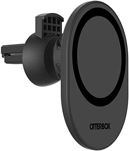 Otter Box Magnetic Car Air Vent Mount for i Phone – Secure Mag Safe Holder with Adjustable Viewing Angles and Strong Magnetic Grip – Effortless Installation for Enhanced Safety and Convenience in Your Vehicle – Sleek Black Design Compatible with All Standard Air Vents