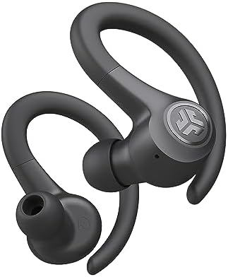 JLab Go Sport+ Wireless Workout Earbuds – Unrivaled 35+ Hour Bluetooth Battery Life, C3 Clear Calling Technology for Distinct Conversations, and Secure Earhook Design for Unyielding Stability During Workouts – Elevate Your Sound Experience with 3 Adjustable EQ Settings and Broad Device Compatibility in Sleek Graphite Finish
