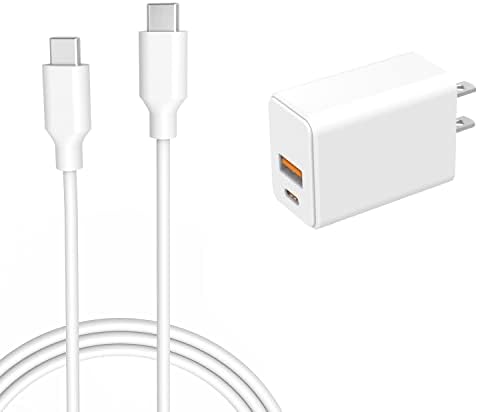 PD 30 W Dual Port Fast Charger for Google Pixel Devices – Rapid Charging Block Compatible with Pixel 8, 8 Pro, 7 Series, Pixel Fold & More – Lightweight Power Adapter with Safety Features for Efficient Device Power-Up