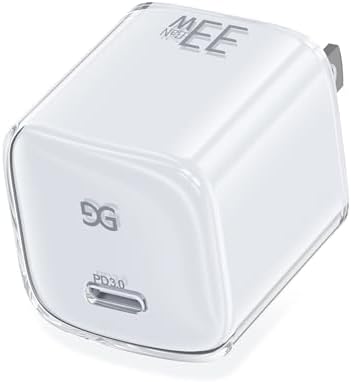 GUSGU A33 33 W Ga N USB-C Wall Charger – Ultra-Compact Fast Charging Solution for i Phone 16/15/14/13, Galaxy S24/S23, and Pixel 8/8 Pro – Lightweight, Durable, and Energy-Efficient Design for Home, Office, and Travel – Smart Safety Features for Overcharge Protection