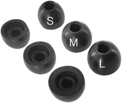 Upgrade Your Audio Quality with Memory Foam Eartips for Raycon Everyday Wireless Earbuds – Unmatched Comfort and Superior Noise Isolation for an Immersive Listening Experience