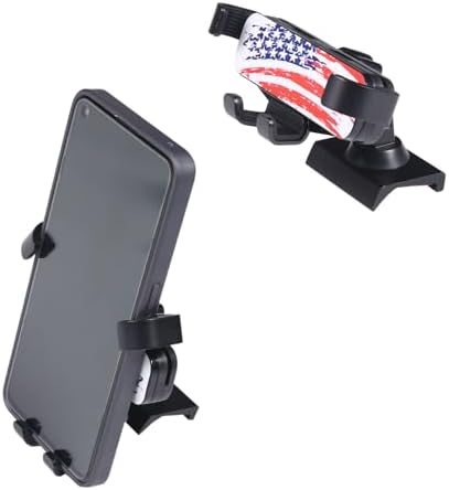 Magnetic Suction Car Phone Mount for Tacoma 2016-2022 – Hands-Free Dashboard & Vent Holder with Retractable Stand for Ultimate Accessibility and Safety in Black – Perfect Fit for Navigation and Calls