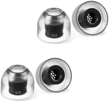 Transform Your Audio Experience with AZLA Sedna Earfit Crystal Standard 2 – Premium Silicone Earbud Tips for Sony WF-1000 XM5, Beats, Sennheiser, Jabra – Ultimate Noise-Canceling Replacement Tips (3 Pair, M-ML-L) – Achieve Unmatched Comfort & Superior Sound Isolation