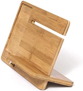 Lipper International Smart Phone/Watch Stand, Bamboo – Enhanced Compatibility and Speed