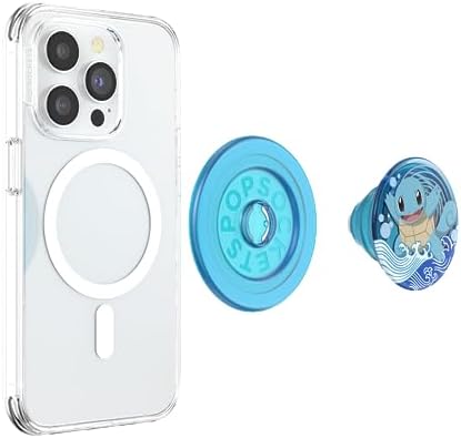 Mag Safe-Compatible Pop Socket Phone Grip Featuring Sleepy Bulbasaur – Secure Hands-Free Kickstand with Wireless Charging Support – Ideal Pokémon Accessory for Enhanced Device Handling and Viewing Experience