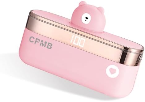 Compact 5,000 m Ah Portable Charger with 22.5 W Fast Charging – Sleek Power Bank with Digital Display for i Phone 16/15, Samsung, LG, Google & More – Ultimate Compatibility for On-the-Go Power Solutions