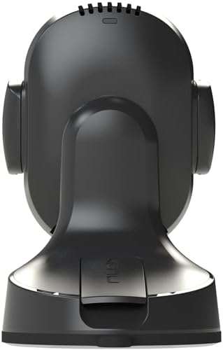 Kenu Airbase Wireless Car Phone Mount & Charger – Versatile Qi Fast-Charging Holder for Dashboard, Windshield, and Desk – 360-Degree Pivot & Secure Suction Cup Design for i Phones, Samsung, and Android Devices – Effortless One-Handed Use for Safer Driving