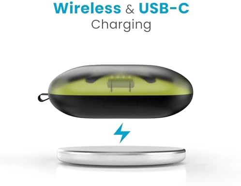 Speck Gemtones Wireless Earbuds – Bluetooth 5.3 Headphones with 28 Hours of Battery Life, USB-C Charging & Custom EQ App for i Phone & Android Users – Stylish White Album Design with Two-Year Warranty for Ultimate Audio Experience