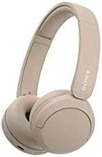 Sony WH-CH520 Wireless On-Ear Headphones – 50-Hour Battery Life for All-Day Listening, Quick Charge for 60 Minutes of Playback in Just 5 Minutes, Integrated Microphone for Effortless Calls, USB-C Charging for Fast Replenishment, Ergonomic Design for Ultimate Comfort – Ideal for Busy Professionals and Music Lovers in Stylish Black Finish