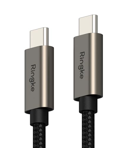 Upgrade Your Tech Game with the Ringke 6.6 FT USB C to USB C Cable – 60 W Fast Charging, Durable for i Phone 15/16, Galaxy, Pixel & More – Perfect for Home, Office & On-the-Go Data Transfer
