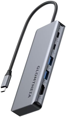 Ultimate USB C Hub for Mac Book Air/Pro & Mac Mini – Multiport Docking Station with M.2 NVMe SSD Enclosure, 4 K 60 Hz HDMI, USB 3.2 Gen 2, and 100 W Pass-Through Charging – Unmatched Speed and Versatility for Professionals On-the-Go