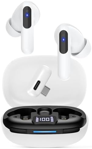 High-Performance Wireless Gaming Earbuds with Ultra-Low Latency & Advanced Noise Cancellation – 36-Hour Battery Life, Dual 2.4 GHz & Bluetooth Connectivity, LED Battery Indicator – Multi-Platform Support for PS5, Meta Quest, PC & More for Ultimate Gaming Experience