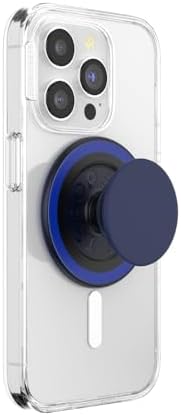 Mag Safe Pop Grip and Stand – Premium Magnetic Phone Accessory for i Phone – Customizable and Swappable Design for Optimal Grip and Hands-Free Convenience – Compatible with Wireless Charging, Elegant Black Finish for Enhanced Mobile Experience