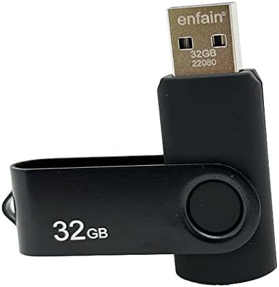 Enfain 10-Pack Red USB Flash Drives 16 GB – High-Speed USB 2.0 Memory Sticks with LED Indicator & 12 Labels for Easy Organization – Reliable & Portable Data Storage Solution for Professionals and Students
