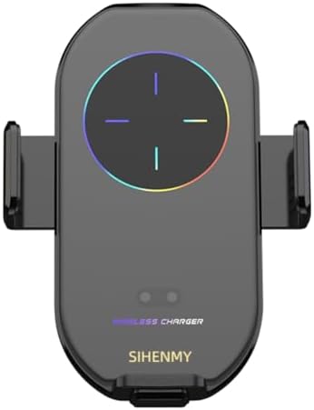 Revolutionary Wireless Car Vent Phone Mount with Military-Grade Stability – Fast Qi Charging and Adjustable Viewing for i Phone & Android – Secure Hands-Free Smartphone Holder for Effortless Navigation and Connectivity on the Road