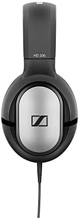 Sennheiser HD 206 Over-Ear Headphones – Experience Studio-Quality Sound with Superior Noise Isolation and Ultimate Comfort for All-Day Listening Bliss