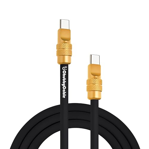 Experience Unmatched Charging Versatility with Chubbycable’s 240 W Anodized Reflective Shine USB C Cable – Extra Thick 9.8 FT Type-C to Type-C Charger Cord in Black, Light Blue, and Lavender Purple for Rapid Power Delivery and Enhanced Device Compatibility