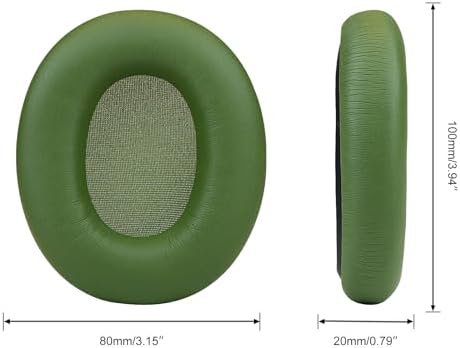 Ultimate Memory Foam Replacement Earpads for Skullcandy Crusher ANC 2 – Exceptional Noise Isolation and Unmatched Comfort for Enhanced Audio Experience, Ideal Fit for Wireless Headphones (Sleek Black)