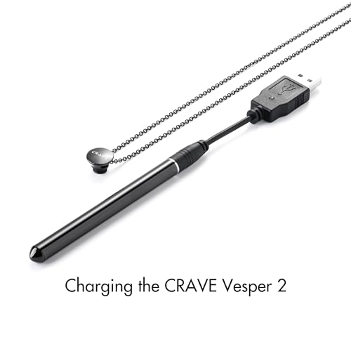 Crave Luxury Toys Handheld Massager USB Charging Cable | Fast-Charging Accessory for Effortless Relaxation | Universal Compatibility for Enhanced Performance | Durable and Portable Design for On-the-Go Use