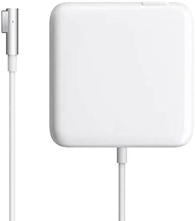 60 W Mac Book Pro Charger with L-Tip Magnetic Connector for Enhanced Compatibility – Lightweight, Portable Design for 13-inch Models (Pre-Mid 2012) – Fast, Safe Charging with Built-In Heat Dissipation and Secure Magnetic Connection – Perfect for Travelers and Everyday Use