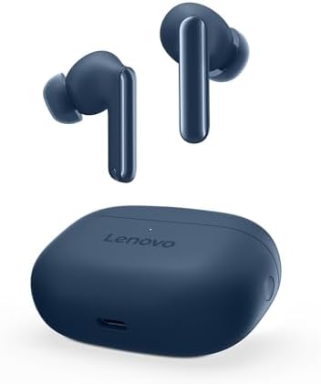 Lenovo TWS Yoga PC Edition Earbuds in Tidal Teal – Experience Superior Sound with Cutting-Edge Active Noise Cancellation, Bluetooth 5.3 Connectivity, and 3-Mic ENC for Exceptional Call Clarity – Tailor Your Audio with Customizable AI EQ Mode for Gaming, Entertainment, and Professional Applications – Ergonomically Designed for All-Day Wear and Effortless Versatility