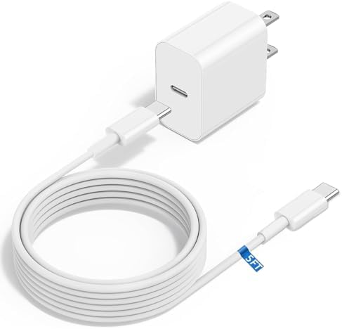20 W Fast USB C Charger Cord for Sonos Roam & Roam 2 Speakers – 5 ft Premium Power Cable for Quick and Reliable Charging, Enhanced Compatibility for Ultimate Audio Experience