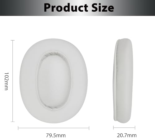 Upgrade Your Audio Experience with Adhiper Replacement Ear Pads for Sony WH-ULT900 N – Ultra-Soft Protein Leather & Premium Noise Reduction Foam for Superior Comfort and Sound Isolation – Effortless Installation & Enhanced Compatibility in Sleek Black