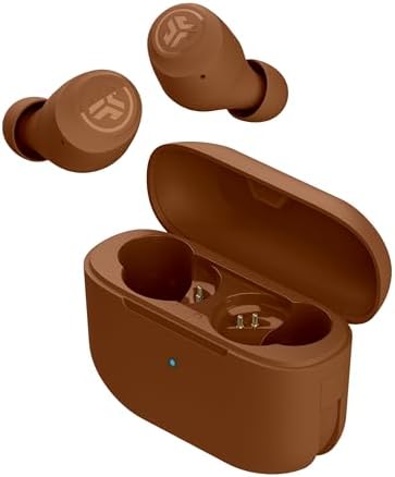 JLab Go Air Tones+ True Wireless Earbuds – Ultimate Bluetooth Audio Experience with 32+ Hours Playtime, Effortless Auto Pairing, Customizable EQ3 Sound Profiles, and Touch Control Functionality in Chic Earthtone Design – Ideal for Active Lifestyles and All-Day Wear Comfort