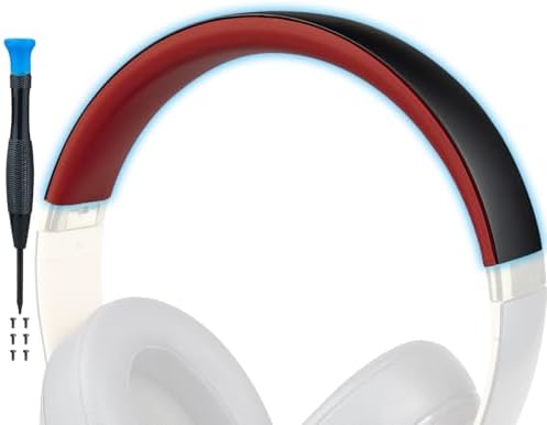 Transform Your Beats Studio 2 & 3 with SOPROM Premium Rubber Headband Cover – Stylish White Replacement Accessory for Enhanced Comfort and Durability in Wired & Wireless Models – Effortless Installation for a Revitalized Audio Experience