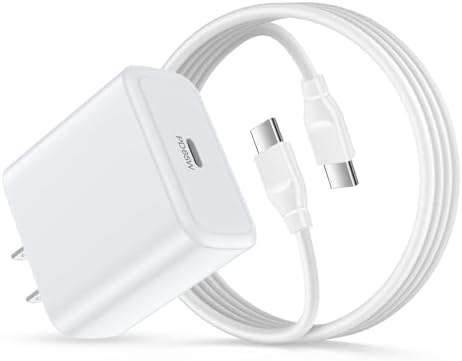 65 W Ultra-Fast Samsung Galaxy S25 Edge Charger with 6 ft USB C Cable – Efficient Power Source for Galaxy S25 Ultra, S25+, S24, S23, and More – Premium Rapid Charging Adapter with Safety Features for Android Devices