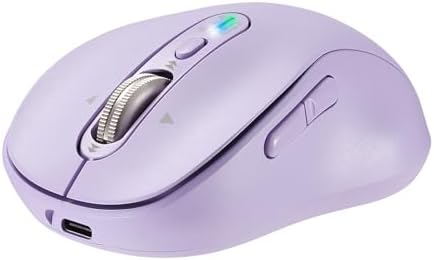 Elevate Your Productivity with the L570 Wireless Bluetooth Mouse – Portable, Rechargeable, and Multi-Device Compatible for Seamless Navigation Across Mac Book Air/Pro, i Pad, Laptop, and Computer – Featuring 4-Level DPI, Ergonomic Design, Silent Click, and 4-Way Scrolling for Ultimate Comfort and Precision