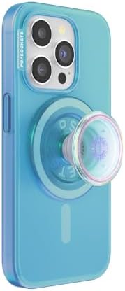 Transparent Mag Safe-Compatible Phone Grip Case for i Phone 15 Pro Max – Superior Drop Protection and Effortless Wireless Charging – Elevate Your Style with Enhanced Handling and Sleek Design