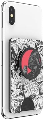 Revolutionary Pop Socket Phone Wallet with Expanding Grip – Sleek Card Holder for Effortless Access, Compatible with Wireless Charging for Enhanced Convenience and Speed