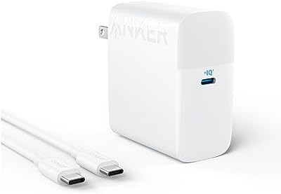 Powerful 100 W USB-C Charger for Mac Book Air & Pro – Compact, Foldable Design with 5 FT Cable – Rapid Charging & Universal Compatibility, Perfect for On-the-Go Professionals – Enhanced Safety Features with Active Shield Technology for Worry-Free Use