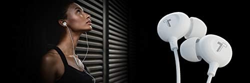 Thore Lightning Earbuds for i Phone – MFi Certified Wired In-Ear Headphones with Mic – High-Fidelity Sound for i Phone 7/8 Plus, X, XR, 11, SE, 12, 13, 14 Pro Max – Ultra-Portable White Design for Music & Calls – Premium Audio Experience