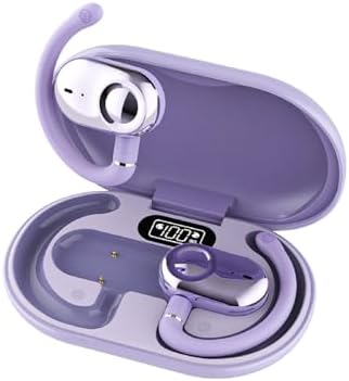 Innovative Bluetooth 5.4 Open Ear Bone Conduction Headphones – Ultimate Comfort and Surround Sound for Active Lifestyles, Wireless Sports Earbuds with Extended Battery Life and Crystal-Clear Hands-Free Calling Experience