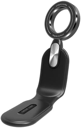 Versatile Mag-Safe Compatible Car Holder – One-Handed Operation for Seamless Navigation, Lightweight & Portable Design, Secure Magnetic Attachment for Safe Driving, Ideal for Travel and Daily Commutes – Sleek Black Finish